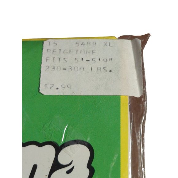 Vintage Womens Big Mama Pantyhose Extra Large Reusable Panty 5'-5'9" 230-300 lbs - Picture 2 of 7